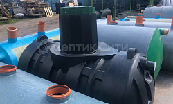 Септик Термит Накопитель 1.2 - фото монтажа - 6